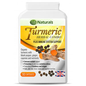 Turmeric capsules